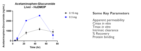 Figure 3. Formation of the Acetaminophen Glucuronide Metabolite